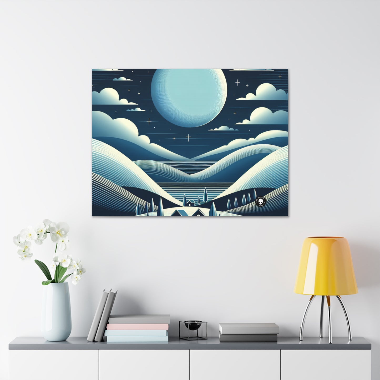 "Moonlit Haven" - La Toile Alien