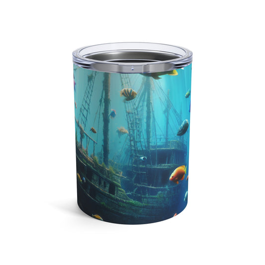 "Sunken Shipwreck Wonderland" - The Alien Tumbler 10oz