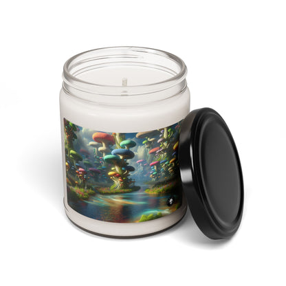 "Mystical Mushroom Wonderland" - The Alien Scented Soy Candle 9oz