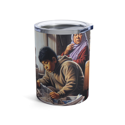 "Déracinés : un portrait du déplacement" - The Alien Tumbler 10oz Social Realism