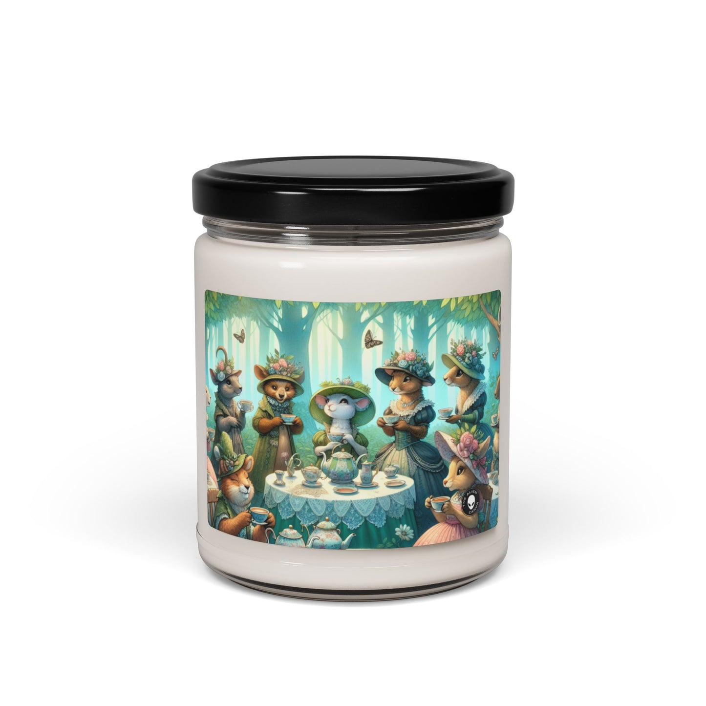 "Fancy Hats and Teacups: A Woodland Tea Party" - The Alien Scented Soy Candle 9oz