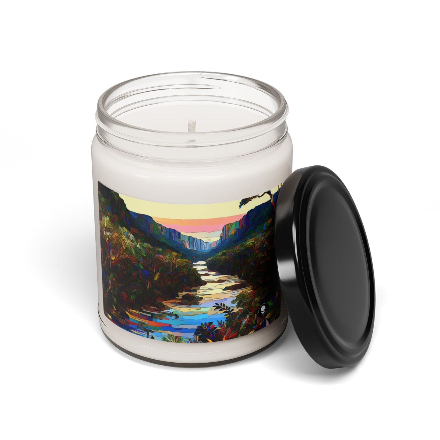 "Amazonian Kaleidoscope" - The Alien Scented Soy Candle 9oz