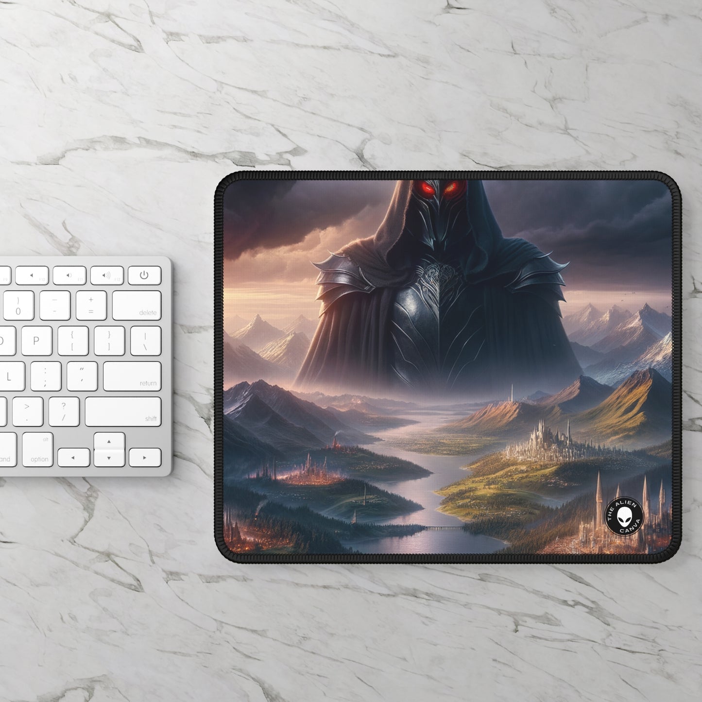 "La recuperación de Sauron: El oscurecimiento de la Tierra Media" - The Alien Gaming Mouse Pad