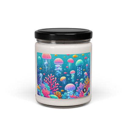 "Enchanting Underwater Symphony" - The Alien Scented Soy Candle 9oz