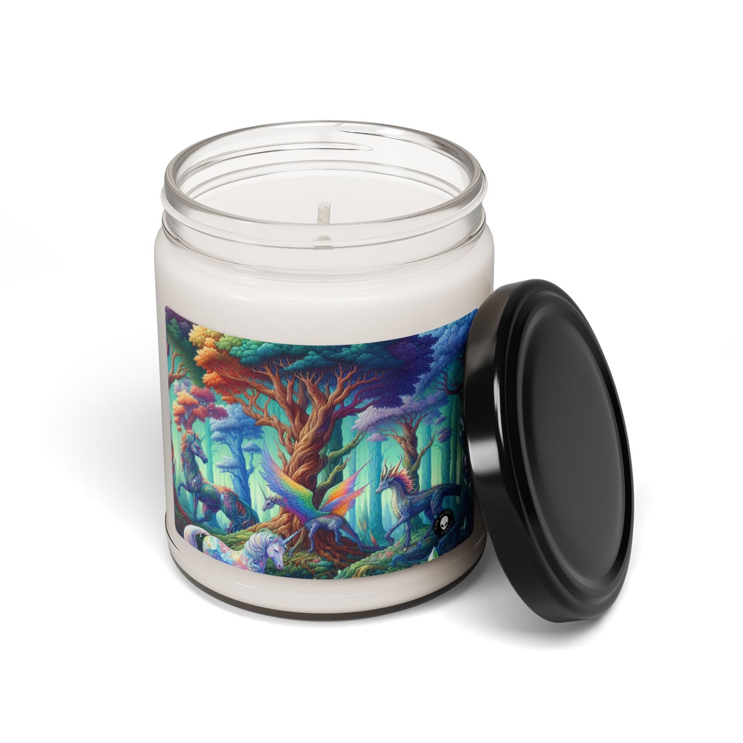 "Crystal Forest: Realm of Mythical Beings" - The Alien Scented Soy Candle 9oz