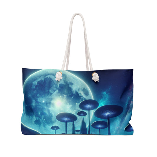 "Moonlit Mushroom Lake" - The Alien Weekender Bag