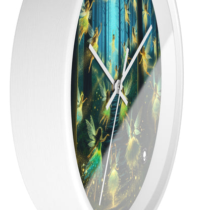 Enchanted Night: Firefly Dance - The Alien Wall Clock