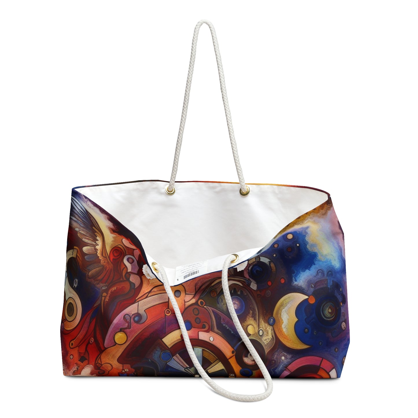 "Eternal Bloom and Fleeting Time" - The Alien Weekender Bag Symbolism