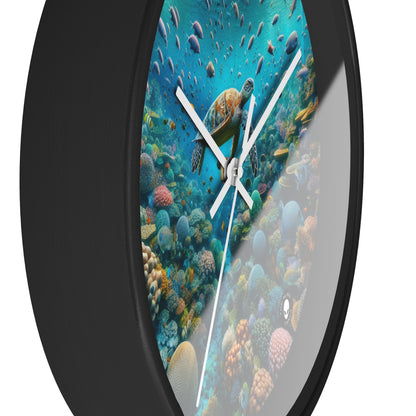 "Beneath the Surface: An Underwater Wonderland" - The Alien Wall Clock