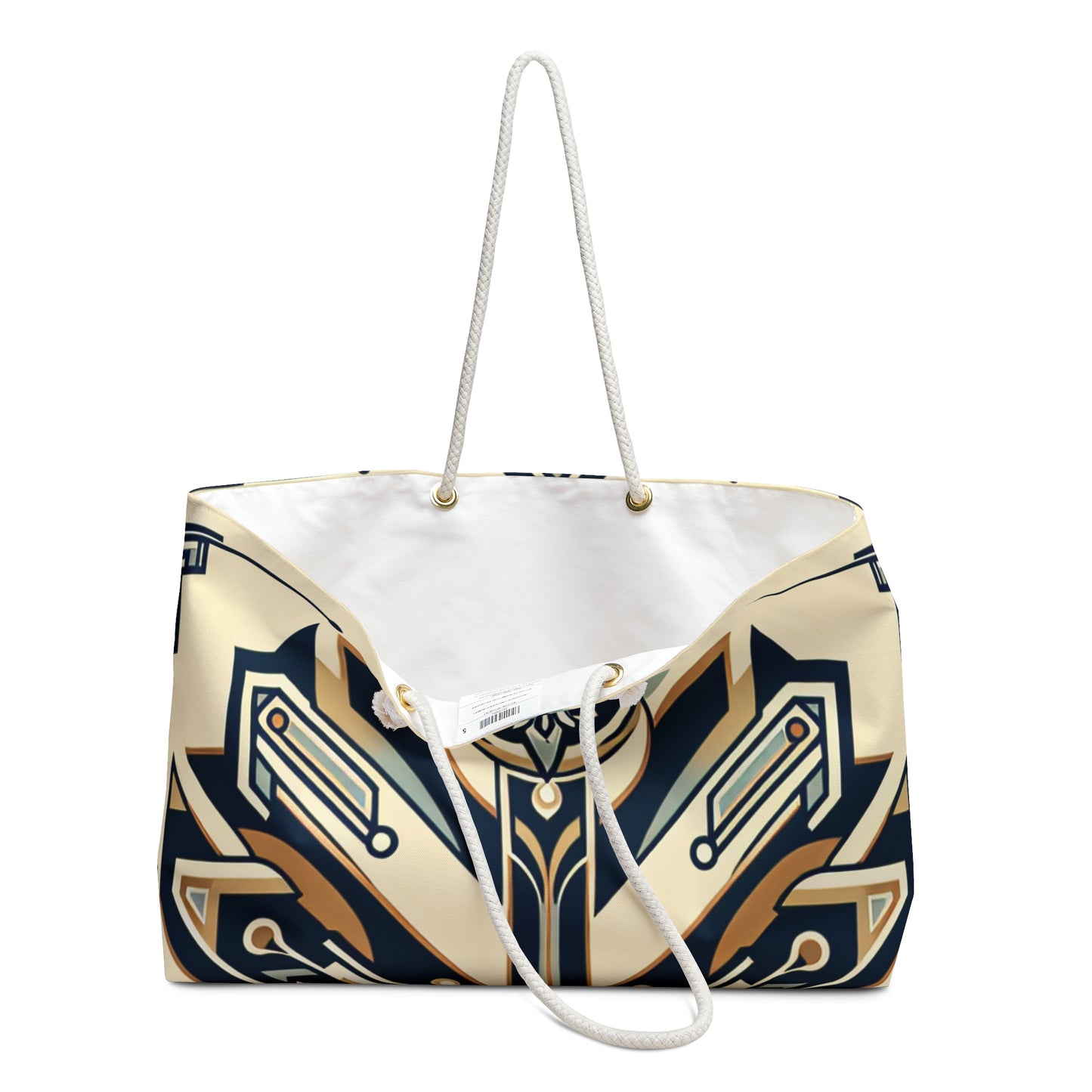 "Glamorous Nights: An Art Deco Cityscape" - The Alien Weekender Bag Art Deco