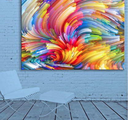 5D Diamond Painting -  Bunte Wolke