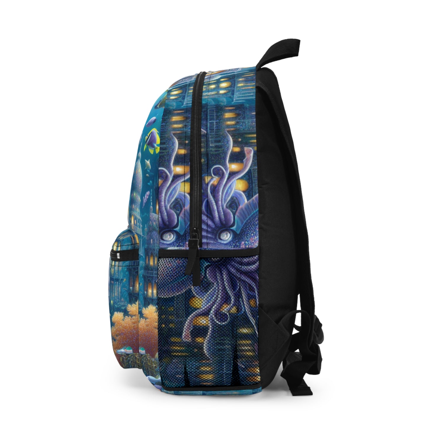 "Enchanting Atlantis: A Harmony of Sea Creatures" - The Alien Backpack