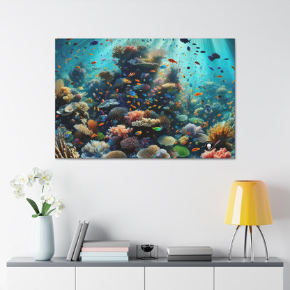 "Paradis sous-marin : le joyau de la mer" - The Alien Canva