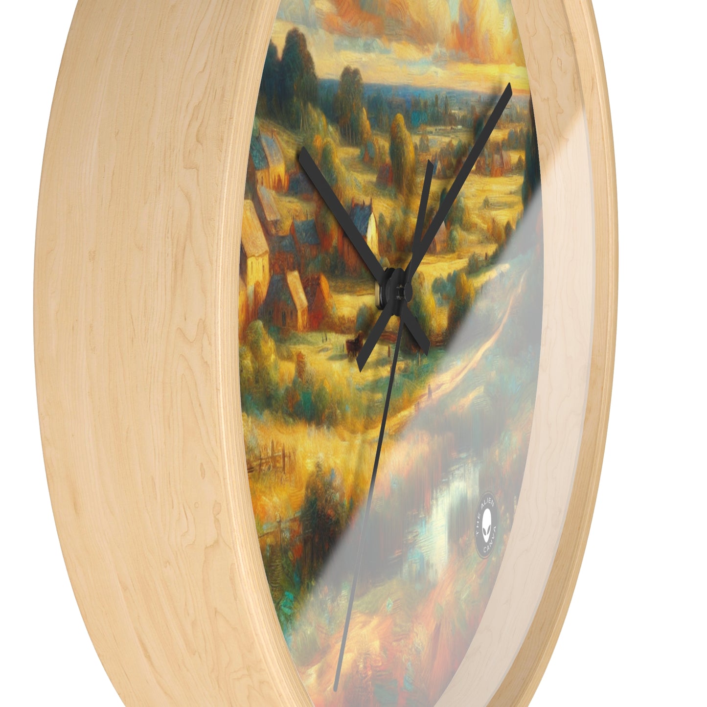 "Fairy Forest Twilight" - The Alien Wall Clock Neoromanticism