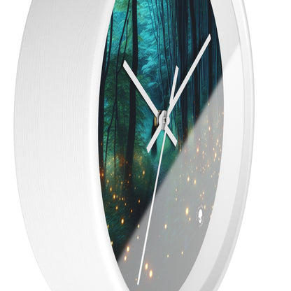 "Enchanted Vigil" - The Alien Wall Clock