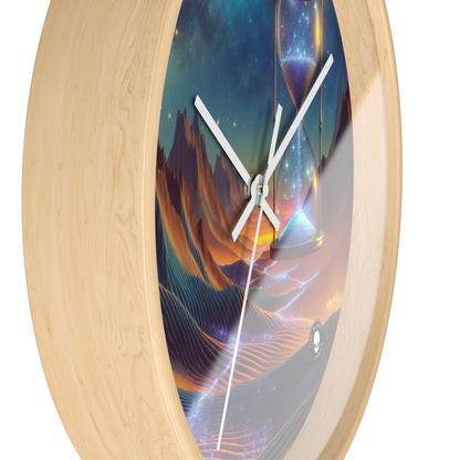 "Starry Sands of Time" - The Alien Wall Clock