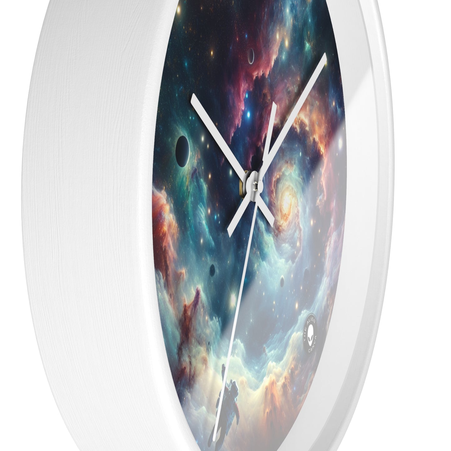 "Galactic Explorer" - The Alien Wall Clock