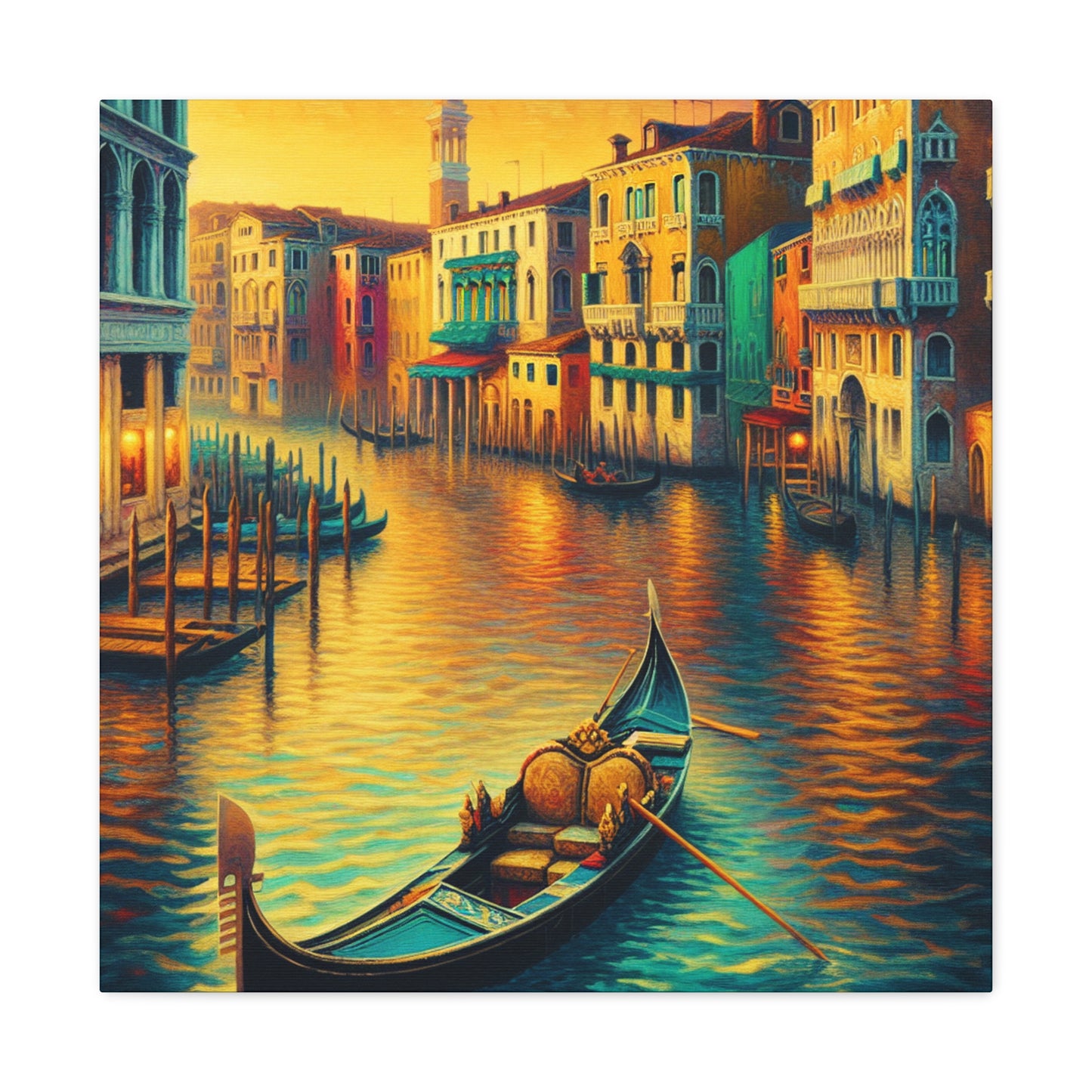 "Venetian Dreaming" - The Alien Canva Venetian School Style