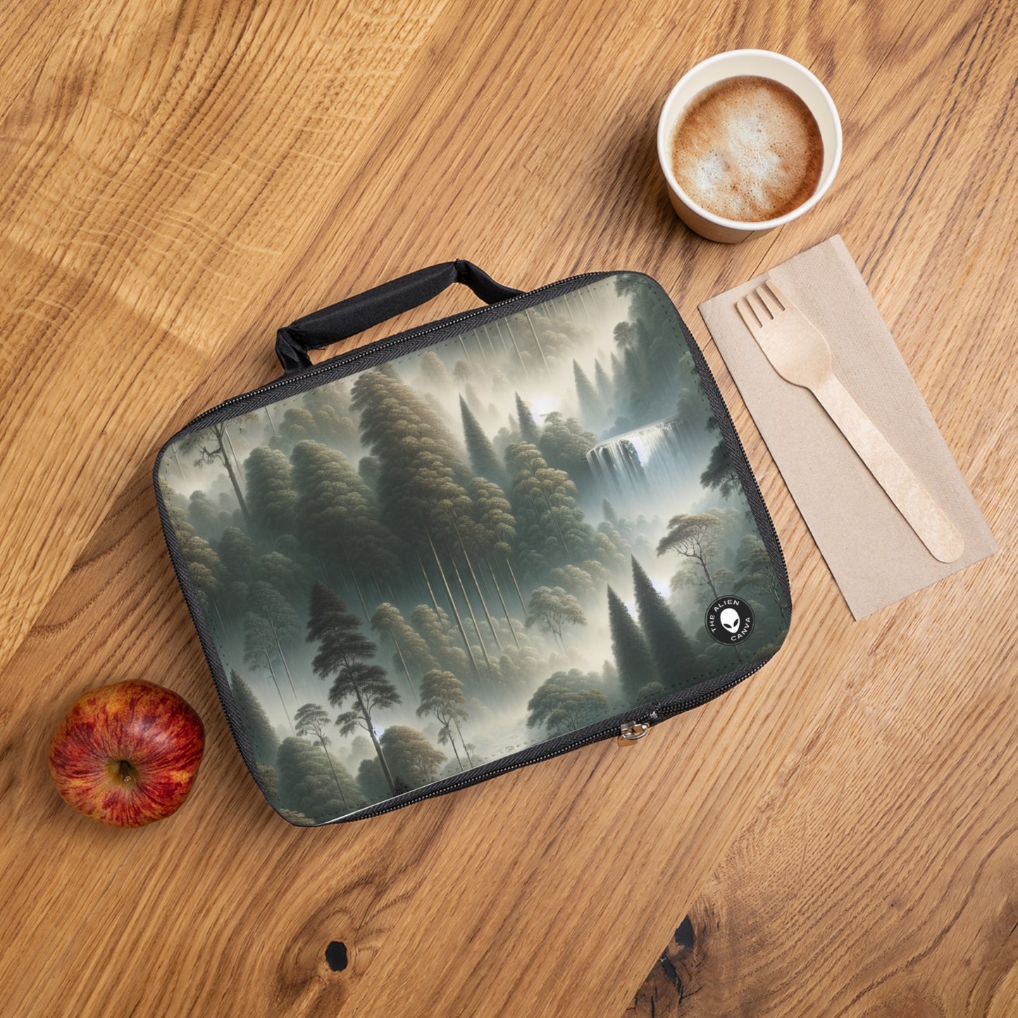 "Misty Forest Retreat"- The Alien Lunch Bag