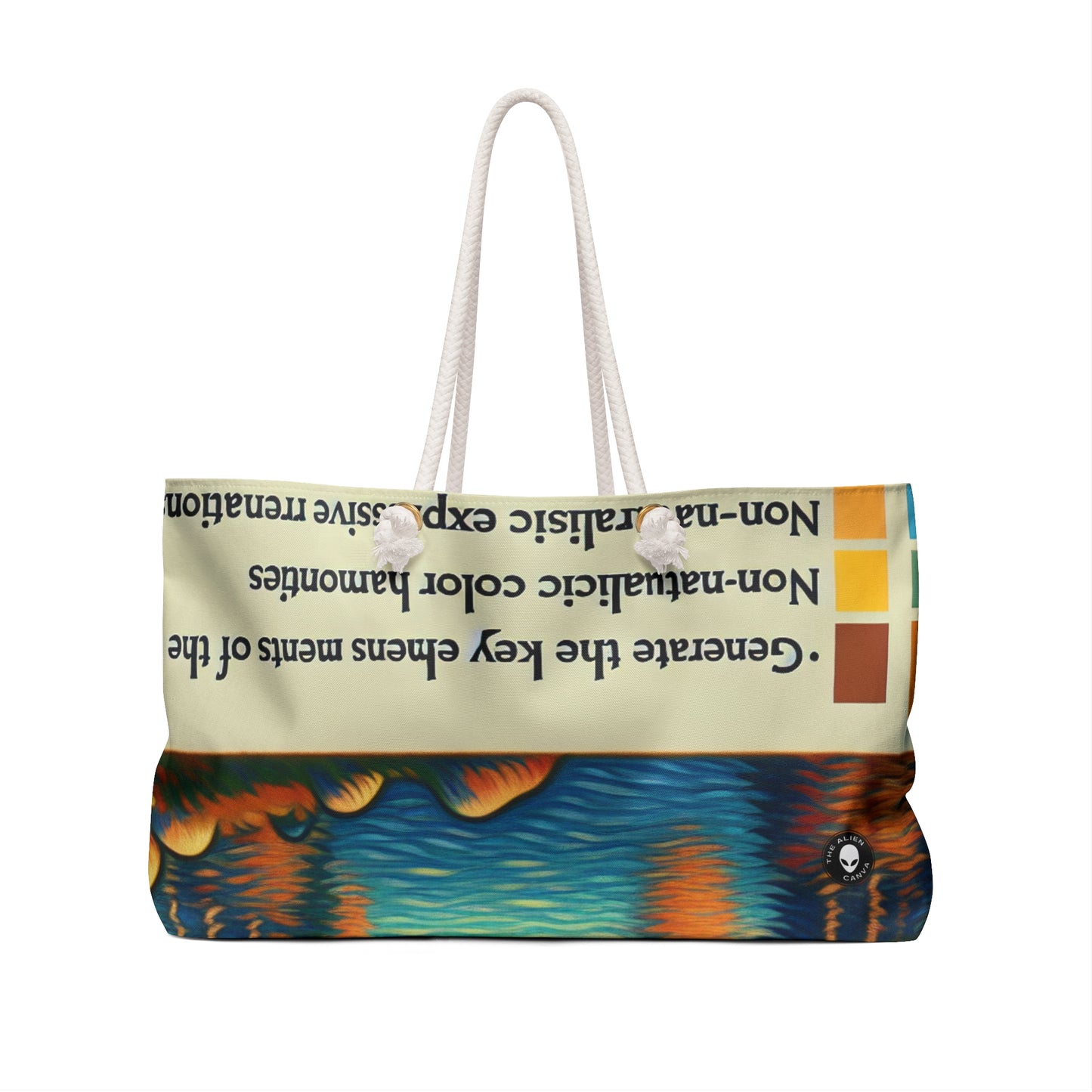 "Untamed Jungle: Expressive Fauvist Imagery" - The Alien Weekender Bag Fauvism