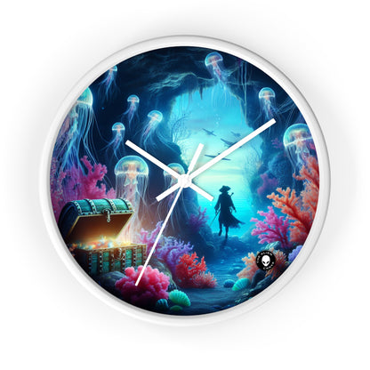 "Treasures of the Deep" - The Alien Wall Clock