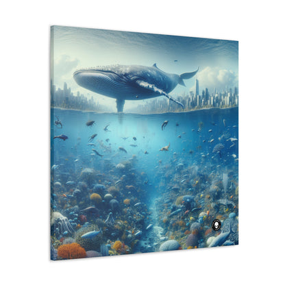 "Whale City: A Surreal Underwater Wonderland" - The Alien Canva