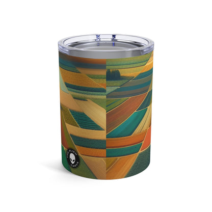 "Forest Mandala: La armonía de la naturaleza" - The Alien Tumbler 10oz Land Art