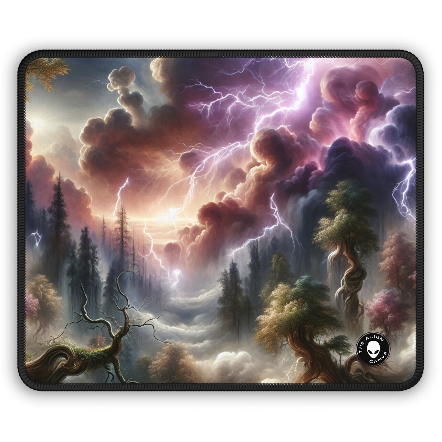 "Forêt Thunderstruck" - Le tapis de souris Alien Gaming