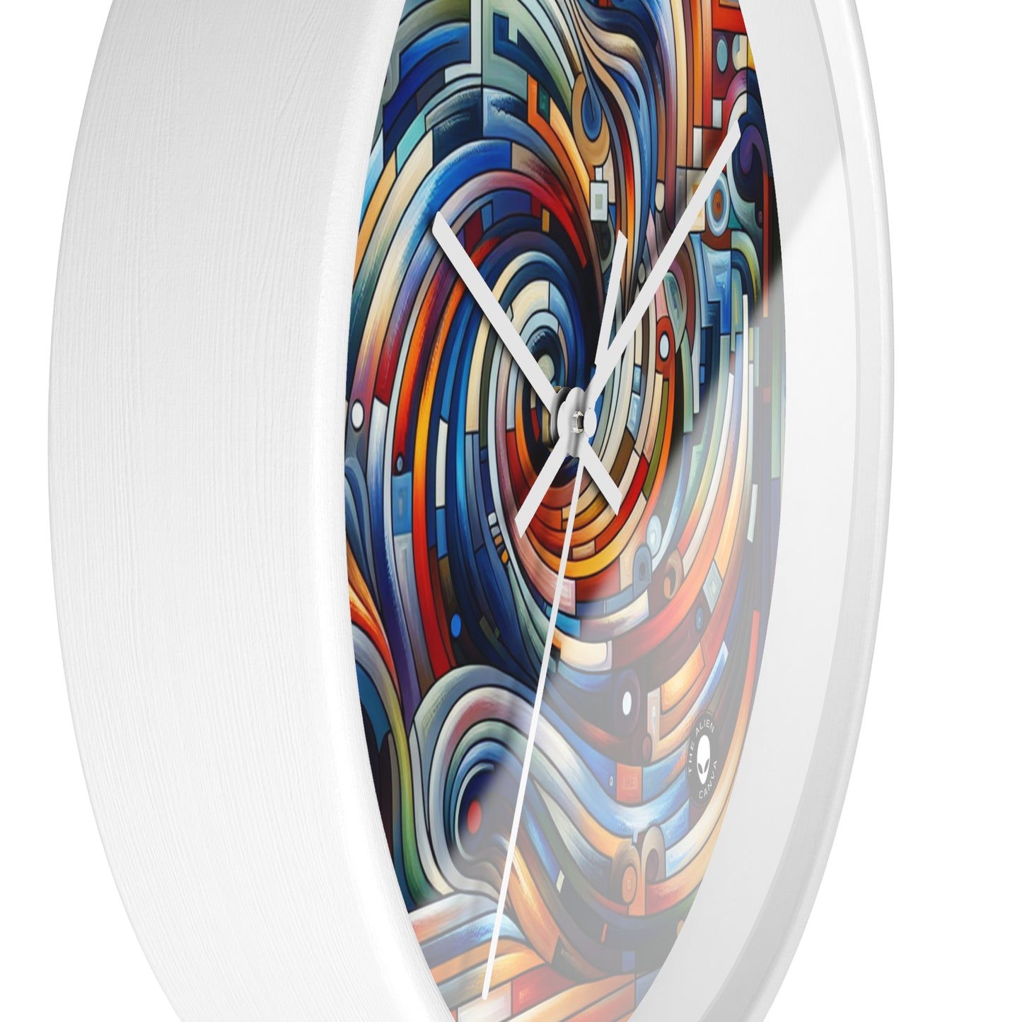 "Harmony in Motion: A Kinetic Exploration" - L'horloge murale extraterrestre Kinetic Art