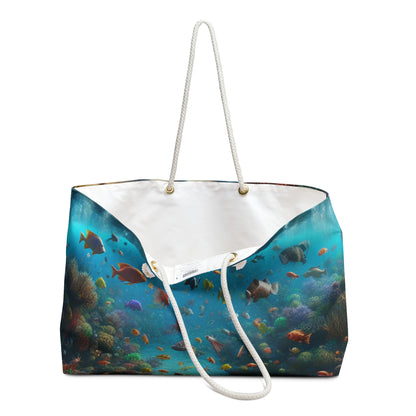 "Jeweled Depths: Discover the Hidden Treasure" - The Alien Weekender Bag