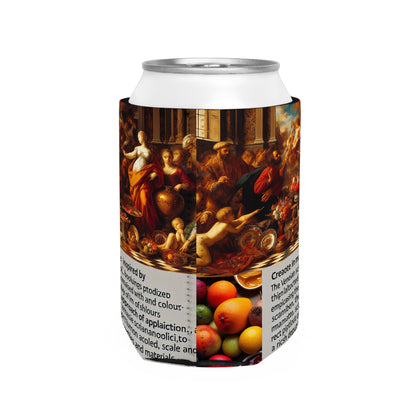 Venetian Reverie: A Contemporary Homage to the Vibrant Elegance of the Venetian School - The Alien Can Cooler Sleeve Venetian School