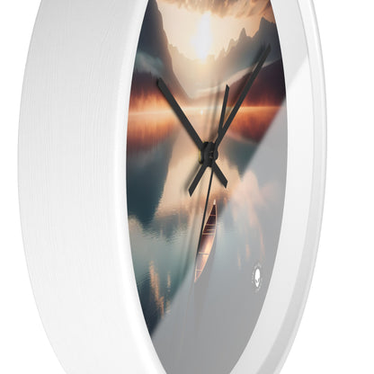 "Tranquil Morning" - The Alien Wall Clock