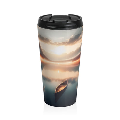 "Tranquil Morning" - The Alien Stainless Steel Travel Mug