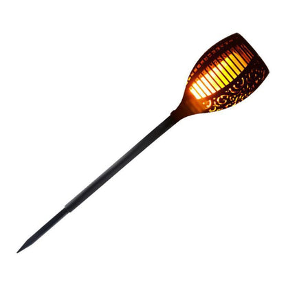 Flamme solaire vacillante lumière LED de jardin Ip65 extérieur solaire Tiki torche lumière projecteurs paysage décoration lampe à LED