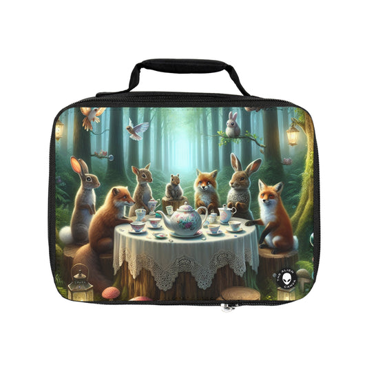 "Enchanted Forest Tea Time"- The Alien Lunch Bag