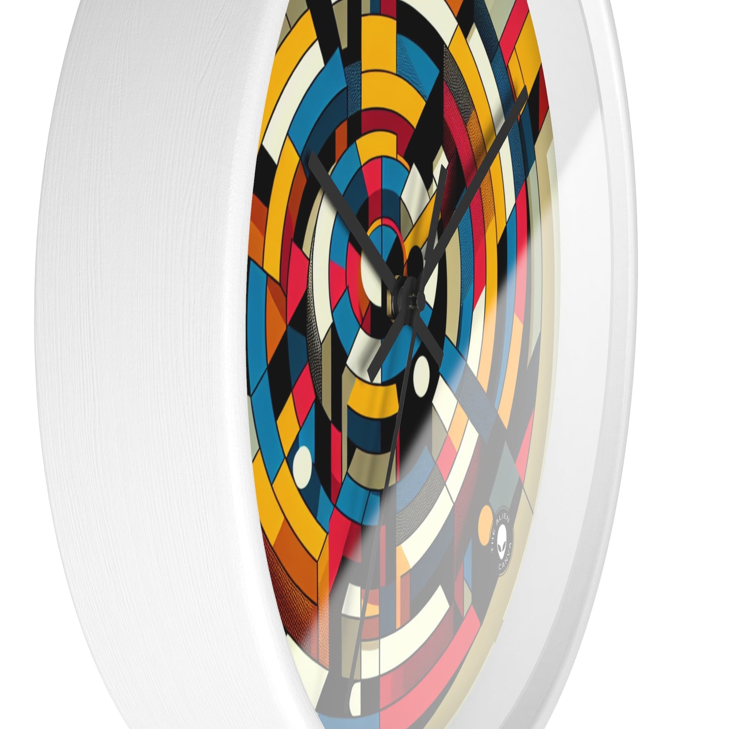 "Digital Revolution: A Constructivist Perspective" - The Alien Wall Clock Constructivism