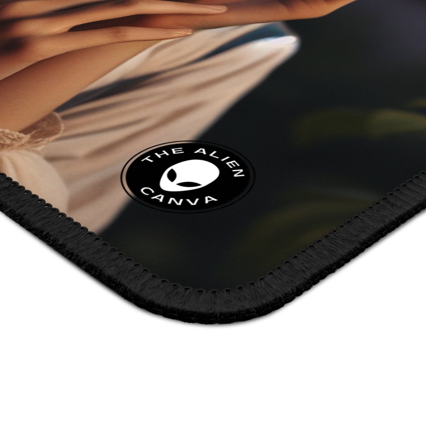 "Glow of the Golden Sunset" - The Alien Gaming Mouse Pad Romanticism