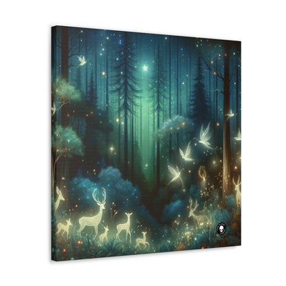 "Enchanted Night in the Whispering Woods" - The Alien Canva