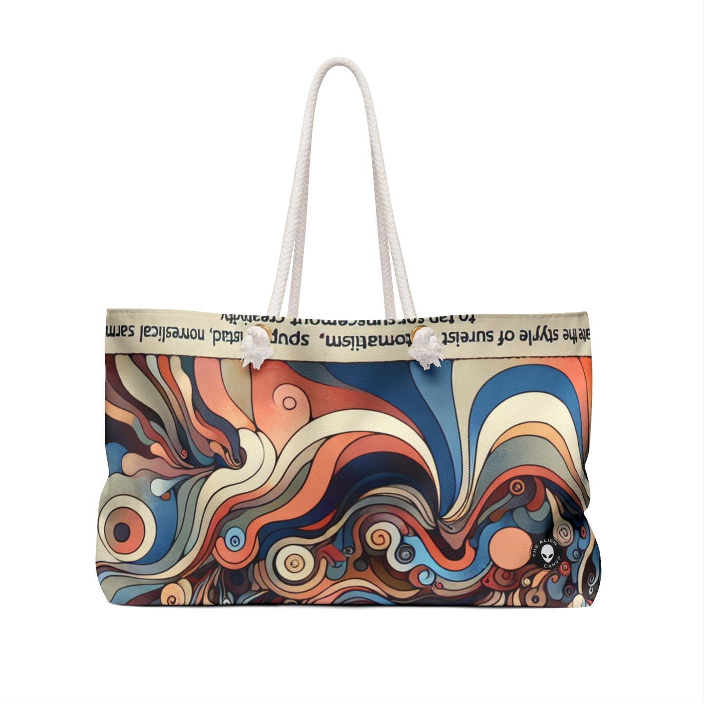 "Liberar el inconsciente: una exploración surrealista" - The Alien Weekender Bag Surrealist Automatism