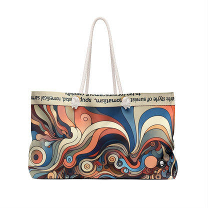 "Unleashing the Unconscious: A Surrealistic Exploration" - The Alien Weekender Bag Surrealist Automatism