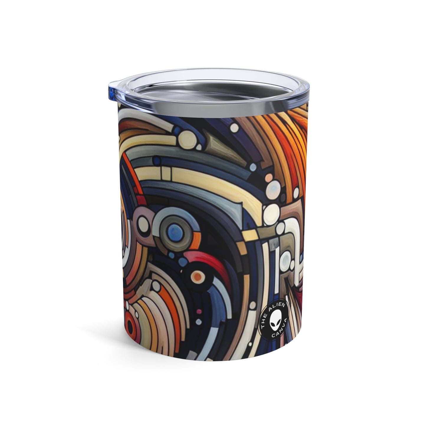 "Fluid Motion: A Kinetic Art Tribute to Oceanic Harmony" - The Alien Tumbler 10oz Kinetic Art