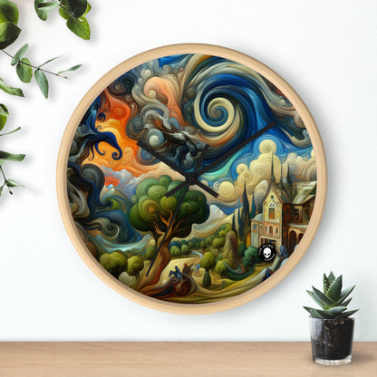 "Fusión de estética: exploración de estilos artísticos en armonía" - The Alien Wall Clock Stules