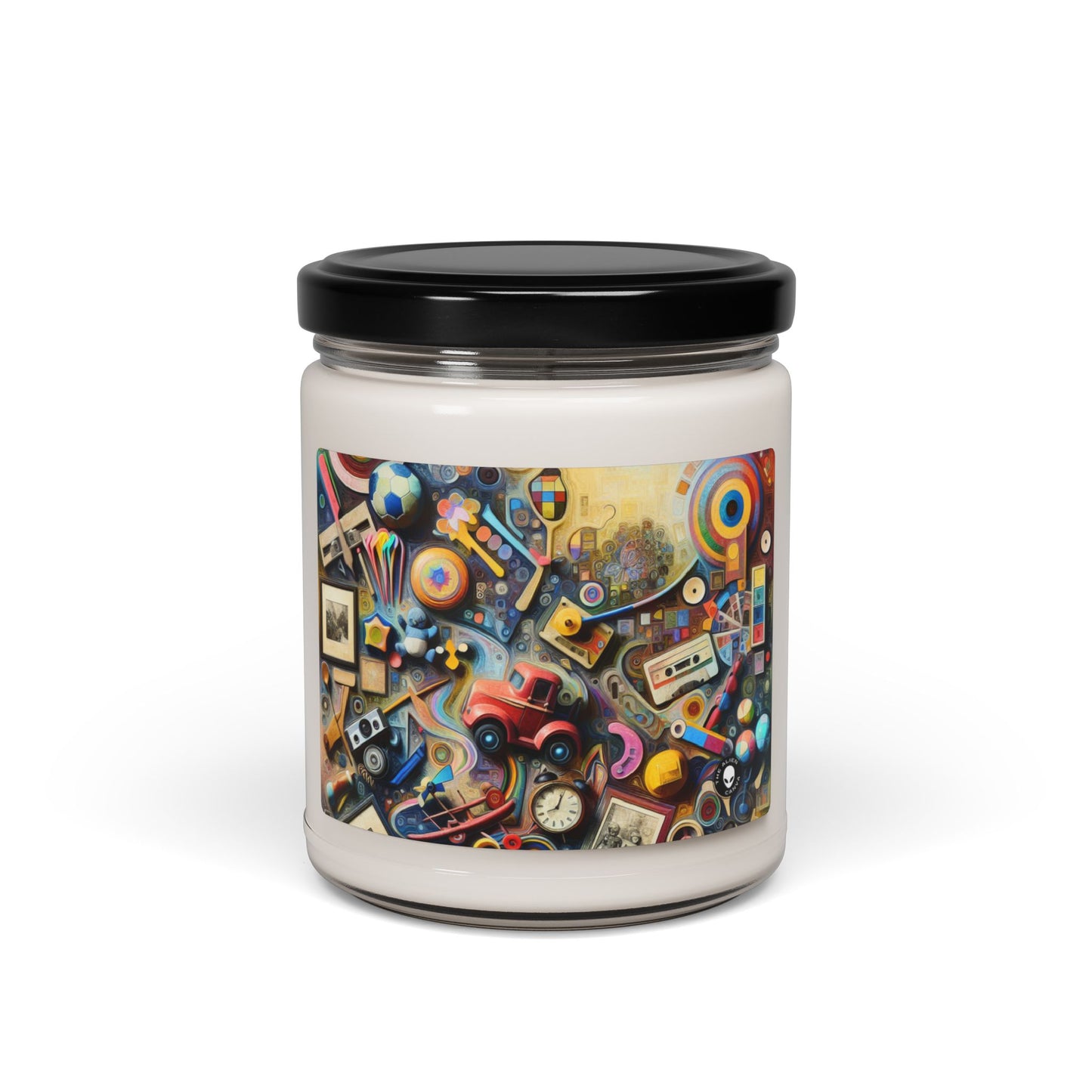 "Memory Lane: A Nostalgic Journey Through Time" - The Alien Scented Soy Candle 9oz