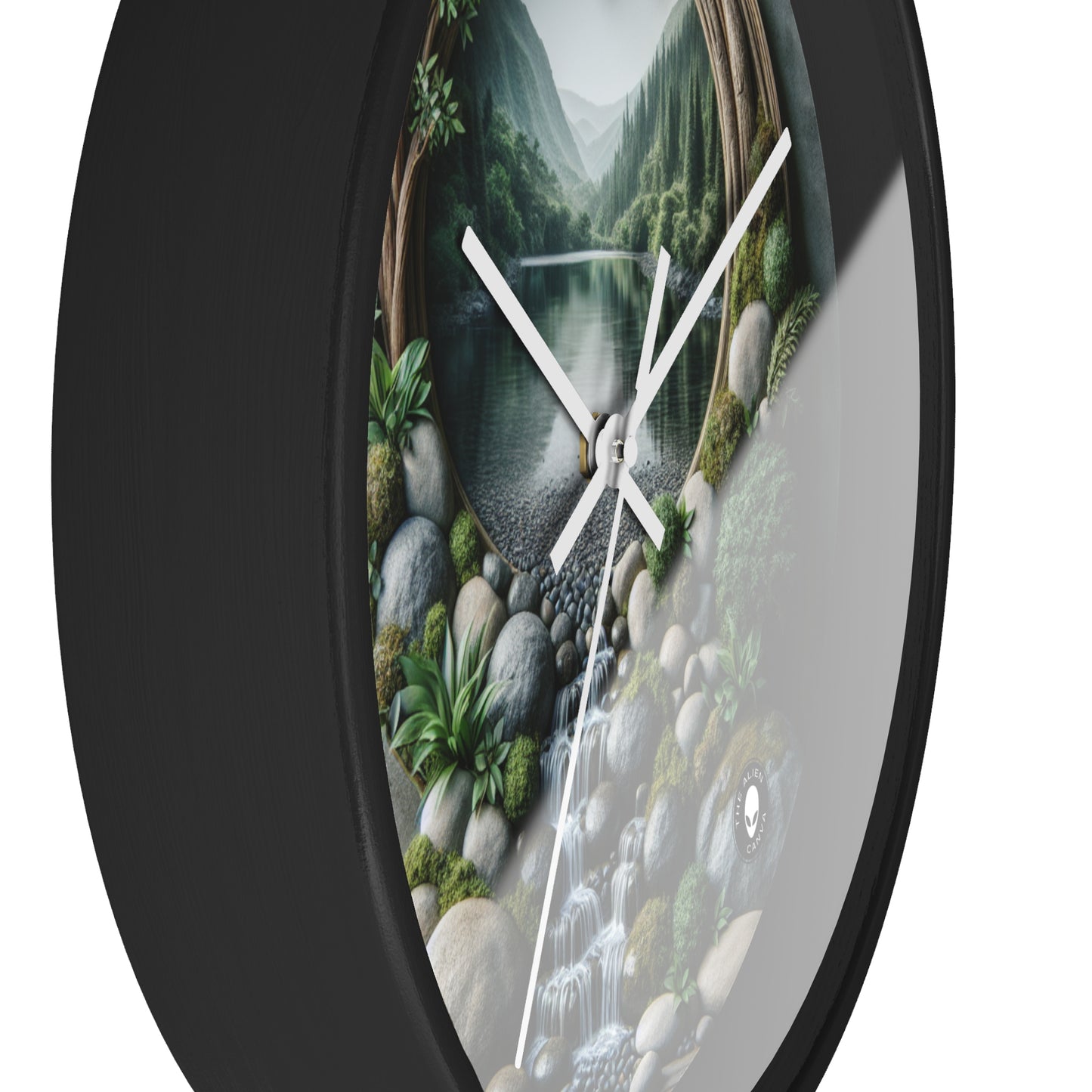 "Eco-Unity: A Multi-Sensory Sculptural Journey" - The Alien Wall Clock Environmental Sculpture