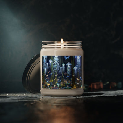 "Jellyfish Grove: A Luminescent Fantasy Forest" - The Alien Scented Soy Candle 9oz