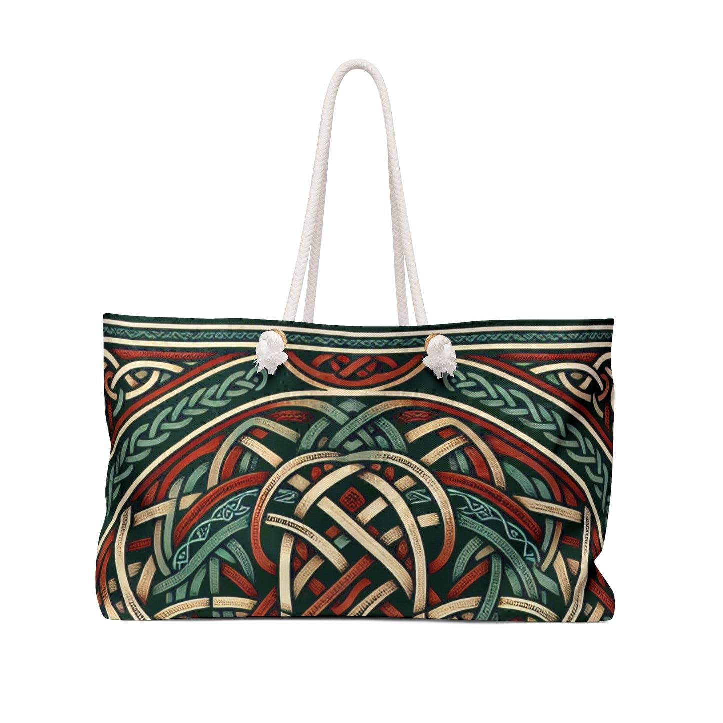 "Majestic Celtic Vision : une œuvre d'art fascinante inspirée des falaises de Moher" - The Alien Weekender Bag Celtic Art