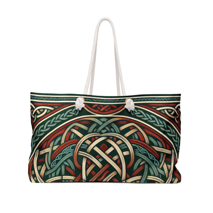 "Majesticiosa visión celta: una fascinante obra de arte inspirada en los acantilados de Moher" - The Alien Weekender Bag Celtic Art