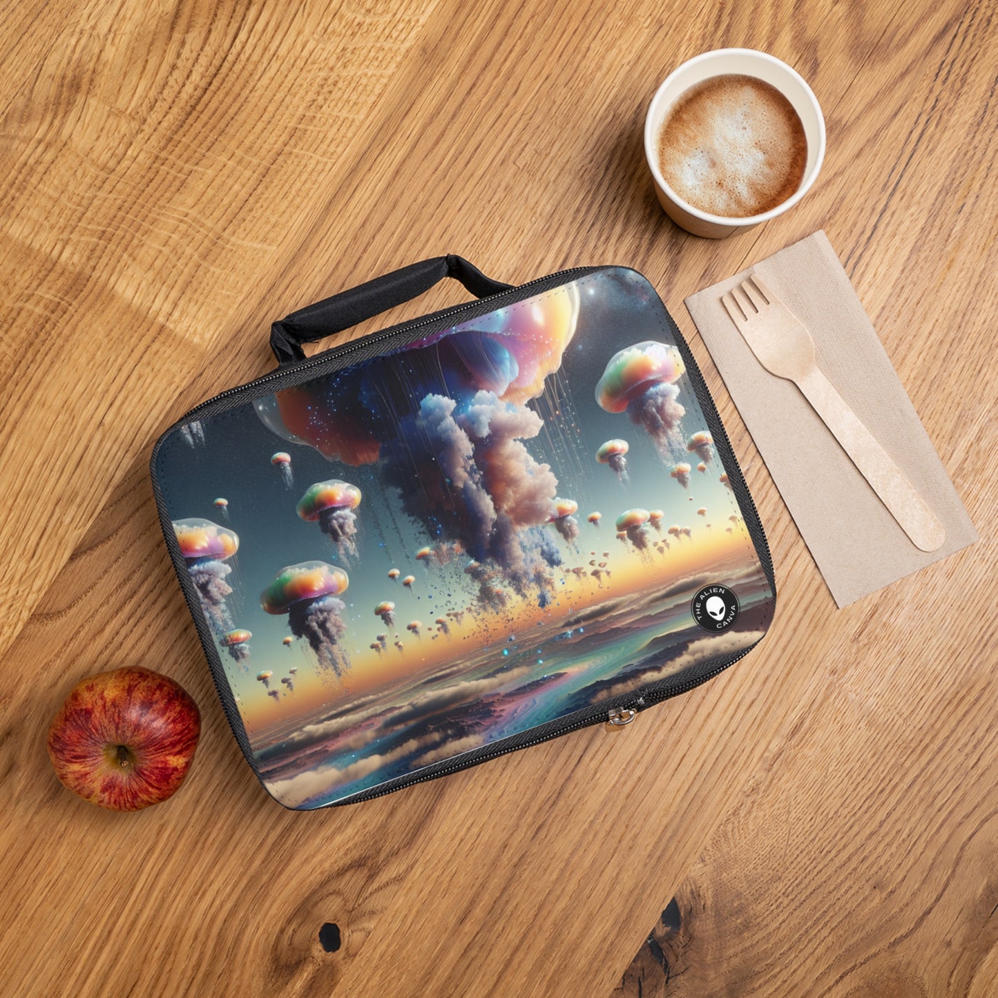 "Jellyfish Sky: A Surreal World"- The Alien Lunch Bag