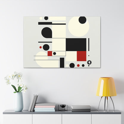 "Equilibrio dinámico: una exploración suprematista" - El suprematismo alienígena de Canva