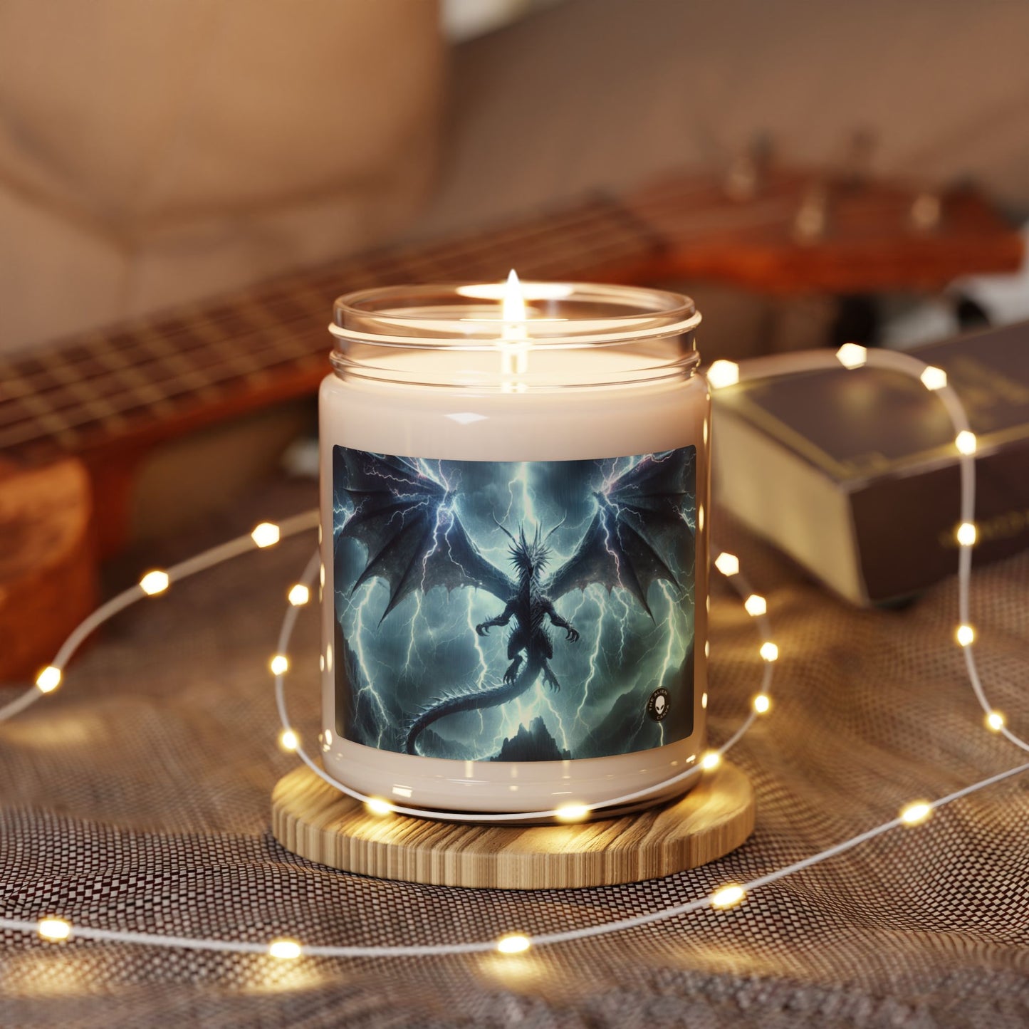 "Thunderstorm Dragon" - The Alien Scented Soy Candle 9oz